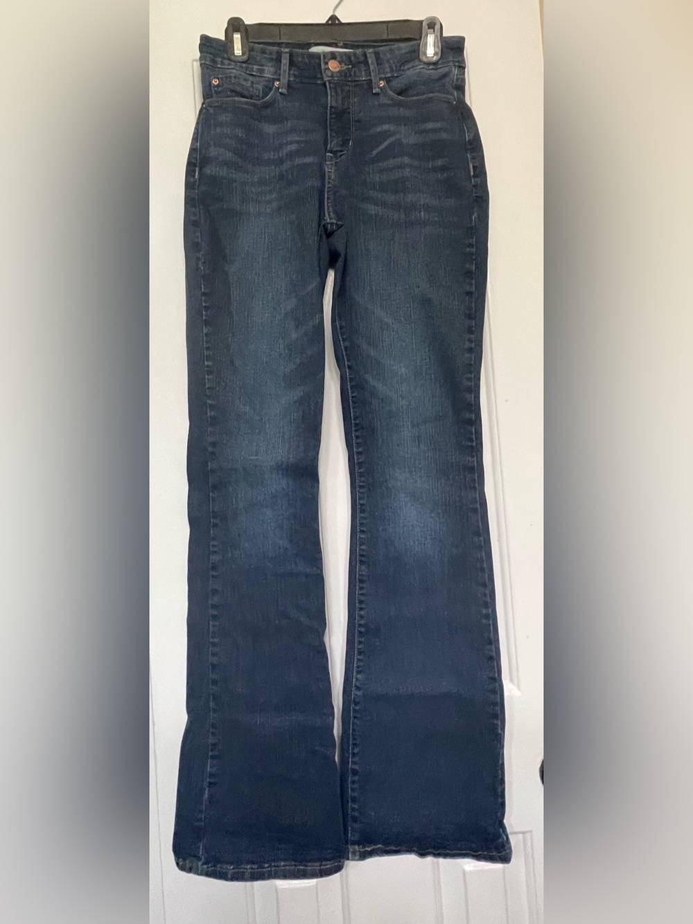 Signature by Levi Strauss Dark Indigo Flare Jeans